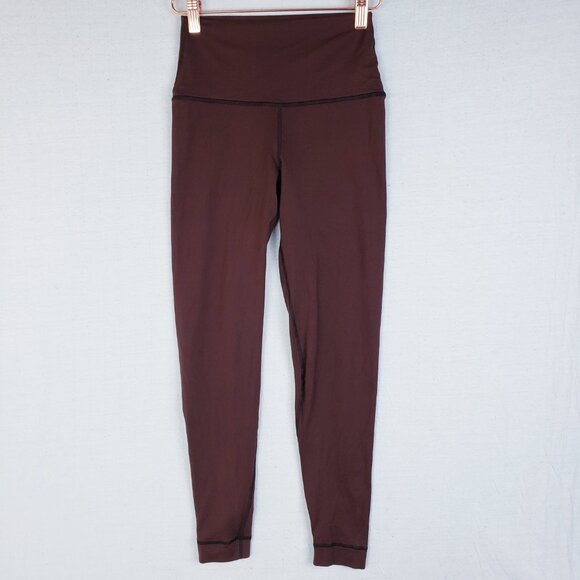SET Active Performance Leggings in Coco size S Brown Athleisure Gym Running - Picture 2 of 10